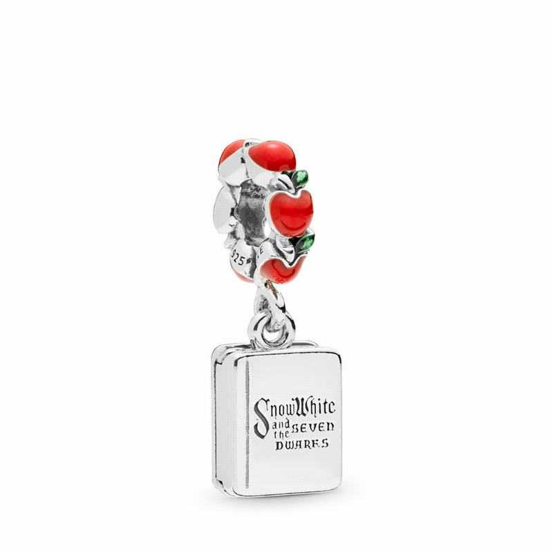 Pandora Disney Snow White & The Seven Dwarfs Book Dangle Charm NZ, Sterling Silver (316852-WOE)